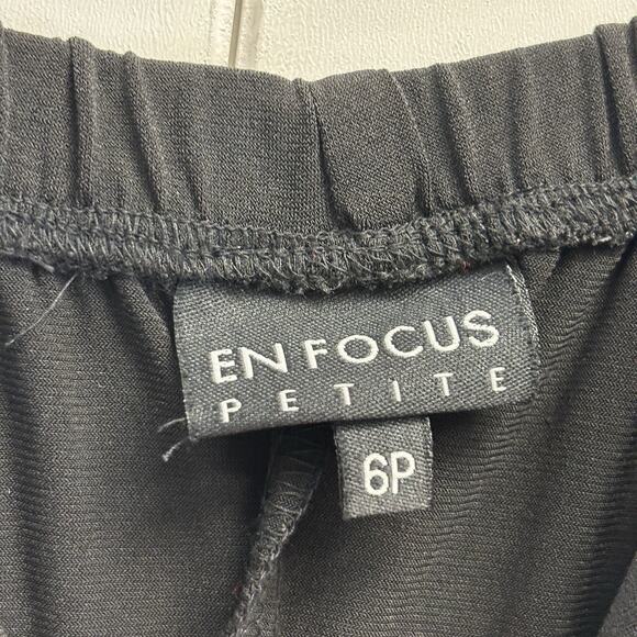 En Focus Studio Baby Doll‎ Mini Dress Women 6P Black Cream Y2K Cocktail Summer - Picture 5 of 7